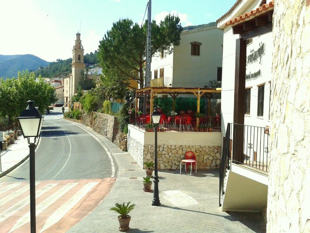 Hotel Restaurante Vinas Viejas Fuentes de Ayódar 외부 사진